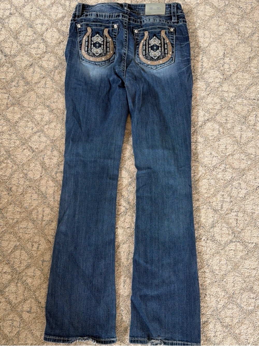 Miss Me Women’s Blue Bootcut Jeans - Picture 5 of 9